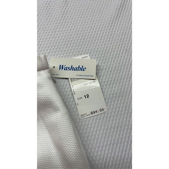 NWT New with Tags Pendleton Washable White Dress Pants Size 12 - Picture 4 of 15